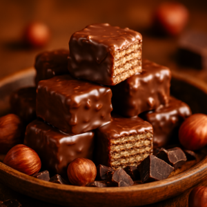 COATED CUBES HAZELNUT