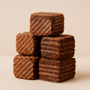 FILLED CUBES COCOA